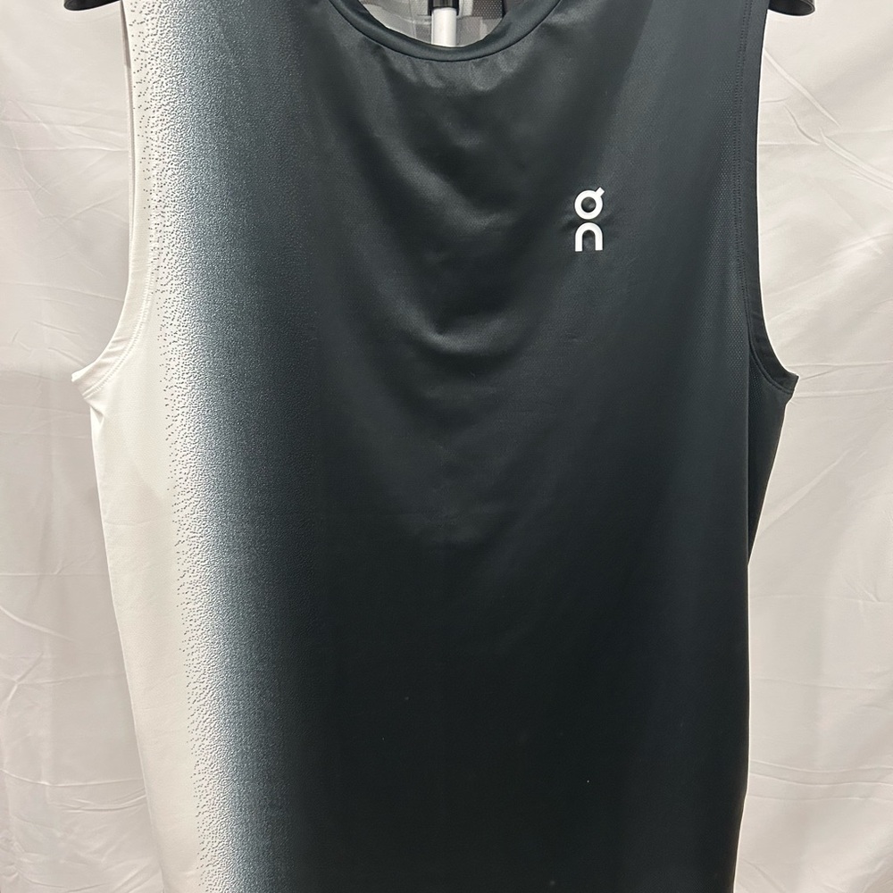 On Running Black and Gray Tank Top